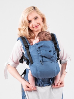 ISARA THE ONE nosidełko – od noworodka do przedszkolaka | Ergonomiczne i regulowane