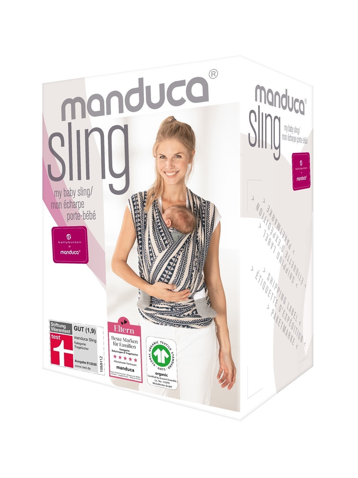 Manduca Sling chusta – miękka, organiczna i wygodna od uroodzenia Manduca Sling chusta – miękka, organiczna i wygodna od uroodzenia