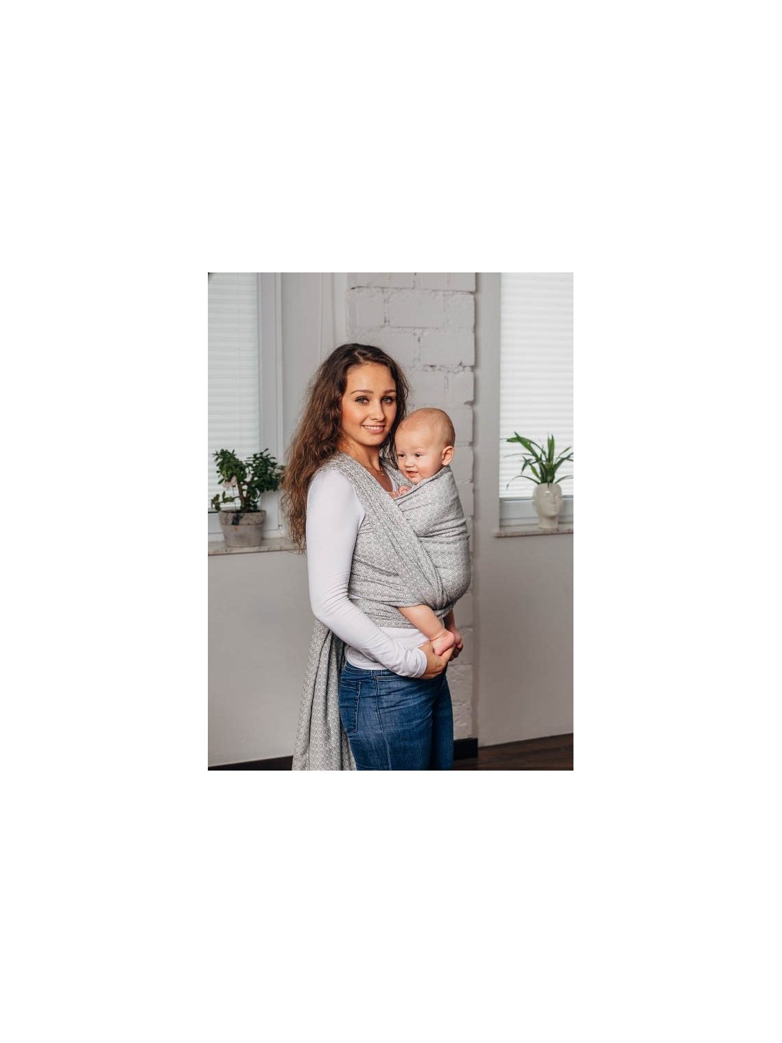 LennyLamb baby wrap – ergonomic and soft from birth to preschool