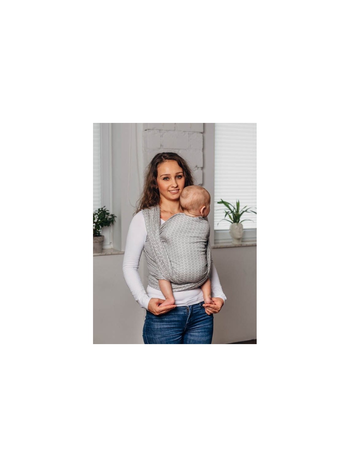 LennyLamb baby wrap – ergonomic and soft from birth to preschool