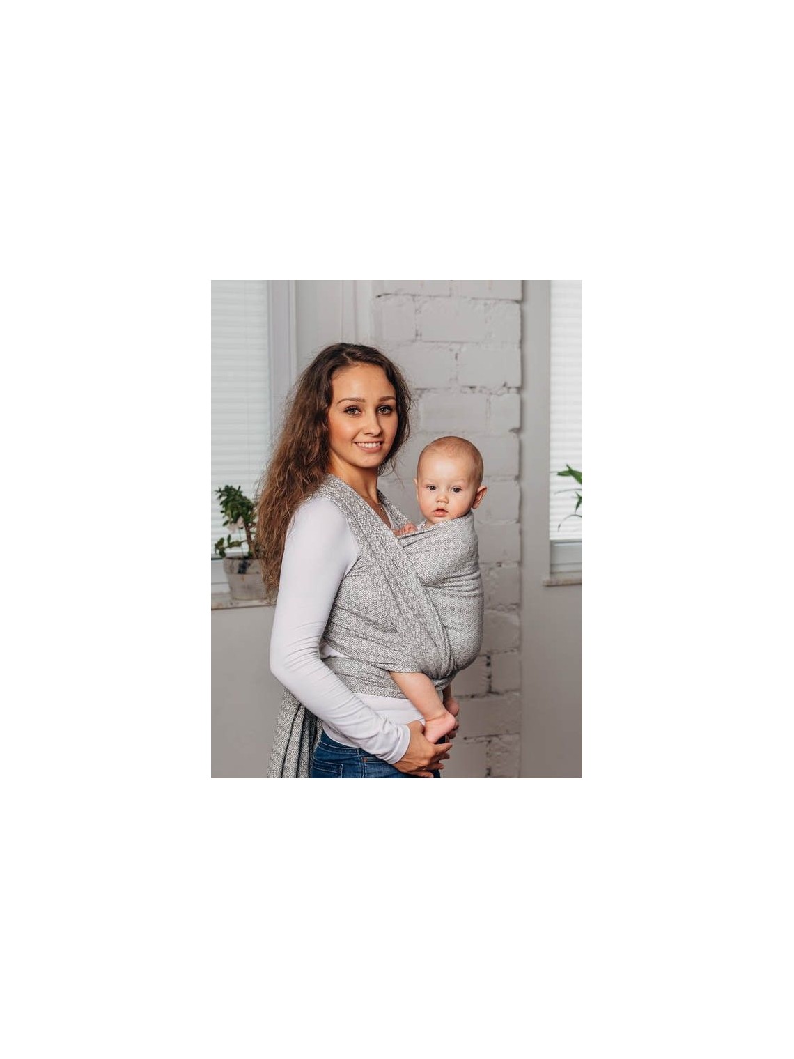 LennyLamb baby wrap – ergonomic and soft from birth to preschool