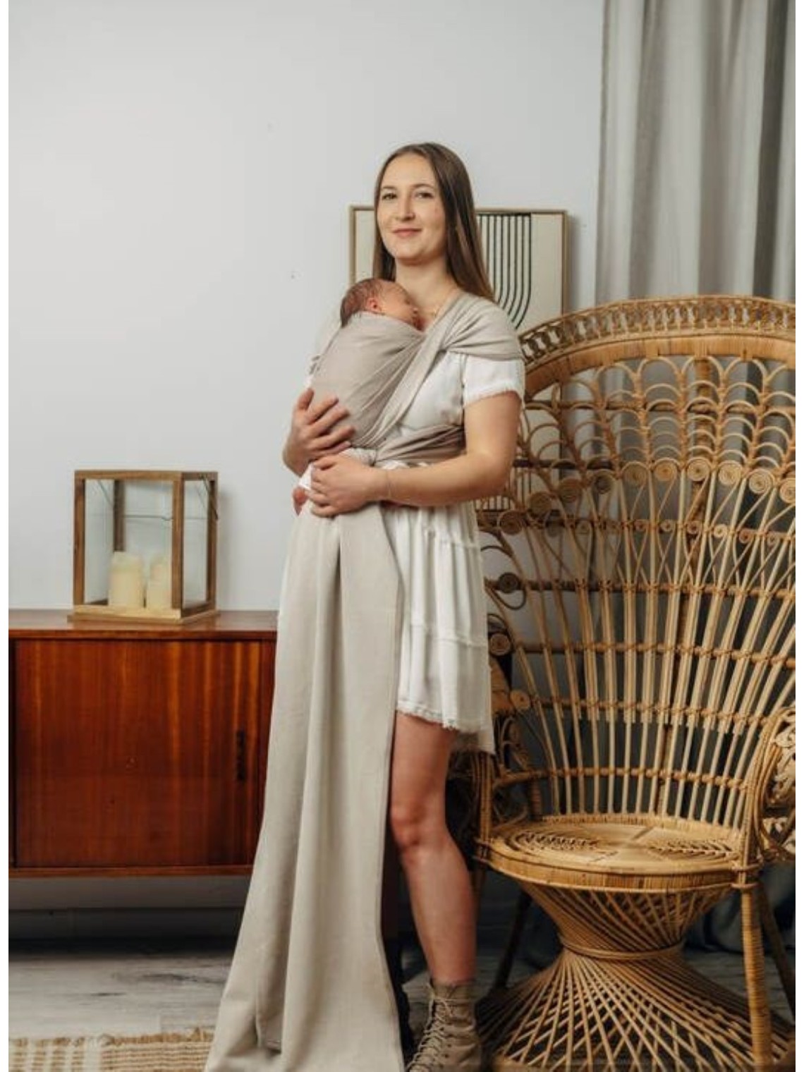 LennyLamb chusta – od noworodka do przedszkolaka, z komfortem