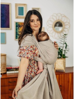 LennyLamb baby wrap – ergonomic and soft from birth to preschool