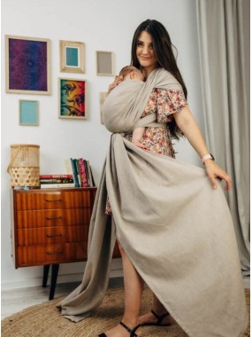 LennyLamb baby wrap – ergonomic and soft from birth to preschool