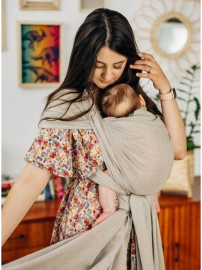 LennyLamb baby wrap – ergonomic and soft from birth to preschool