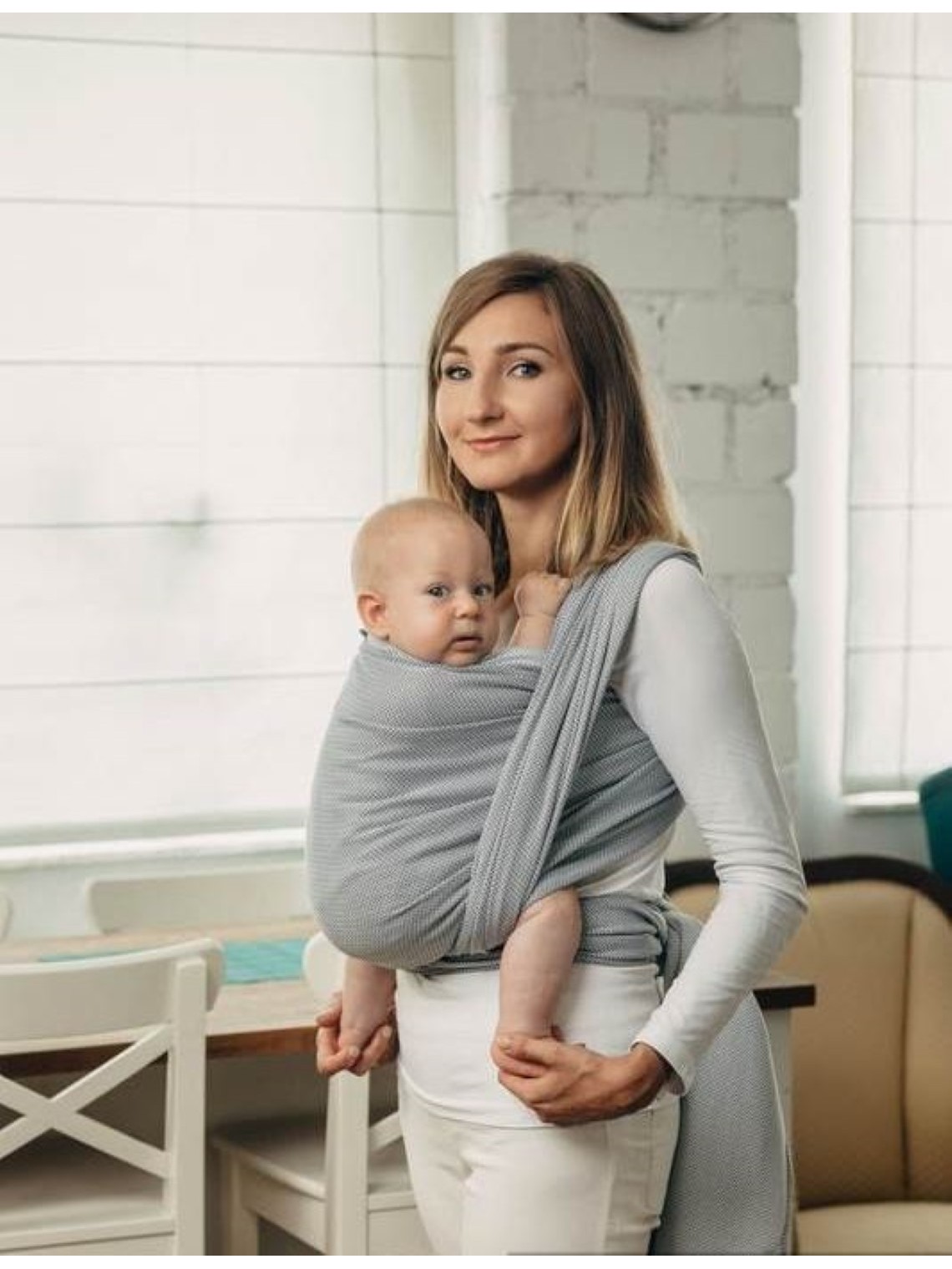 LennyLamb chusta – od noworodka do przedszkolaka, z komfortem