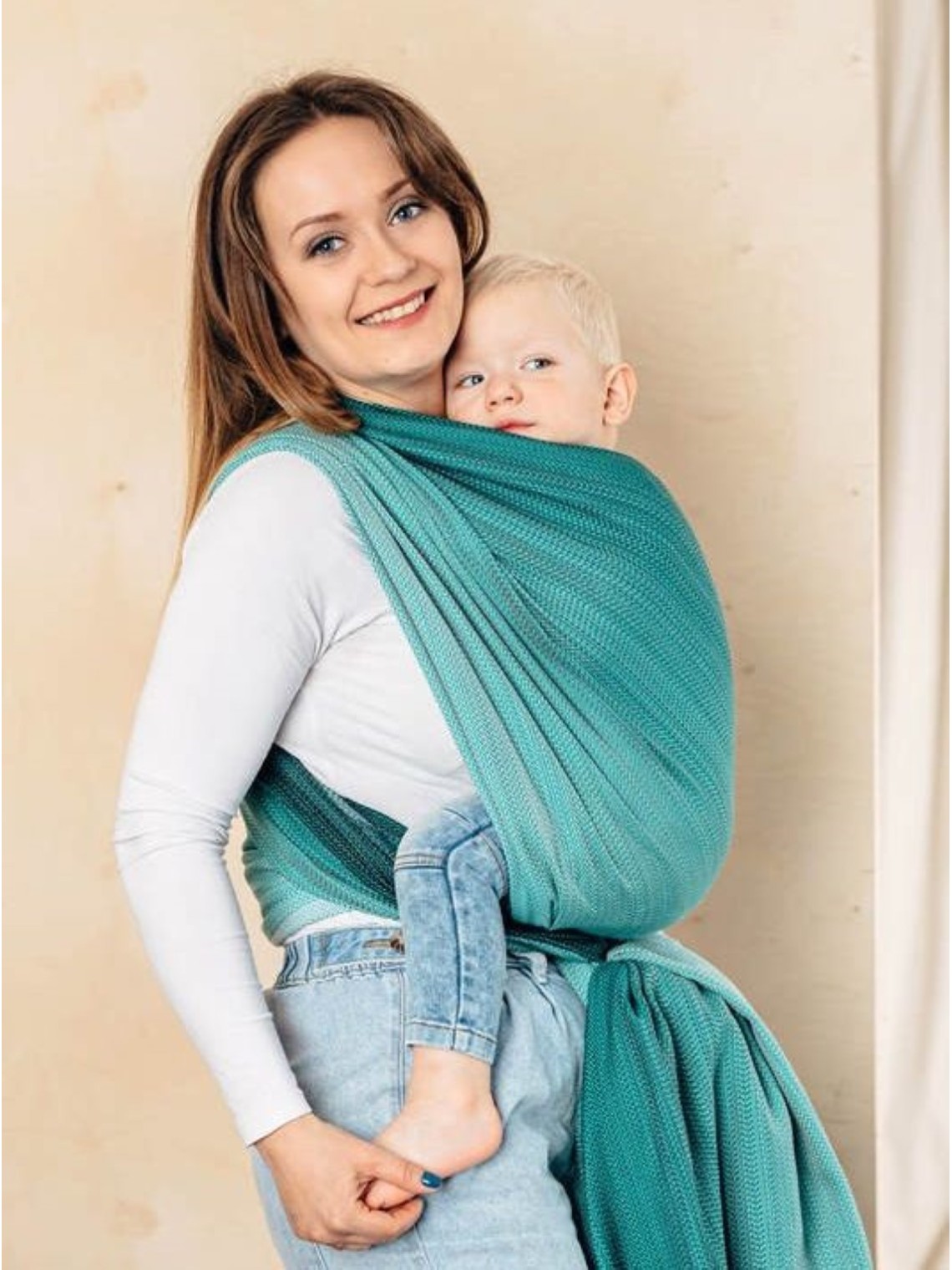 LennyLamb chusta – od noworodka do przedszkolaka, z komfortem