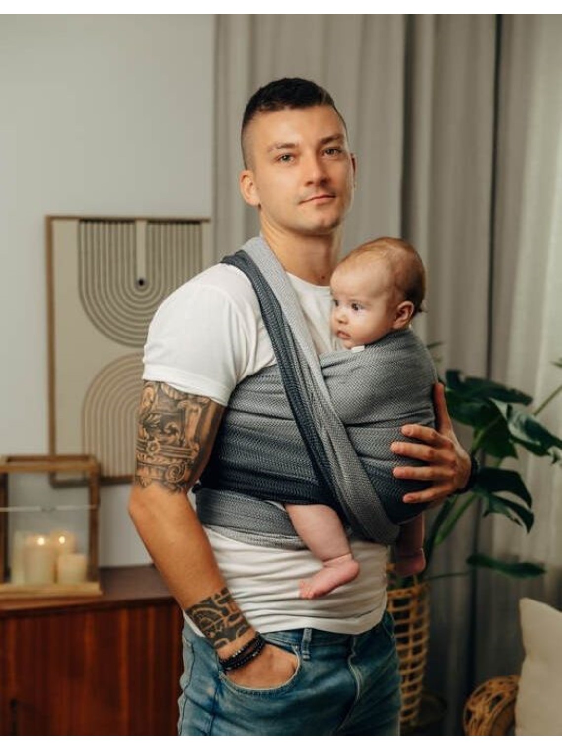 LennyLamb chusta – od noworodka do przedszkolaka, z komfortem
