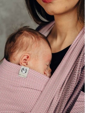 LennyLamb baby wrap – ergonomic and soft from birth to preschool