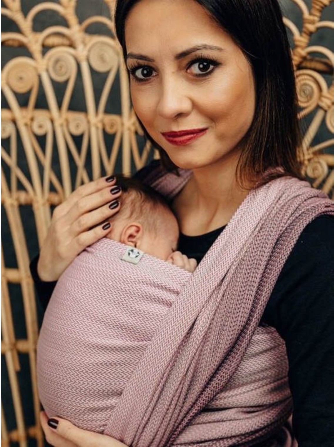 LennyLamb baby wrap – ergonomic and soft from birth to preschool