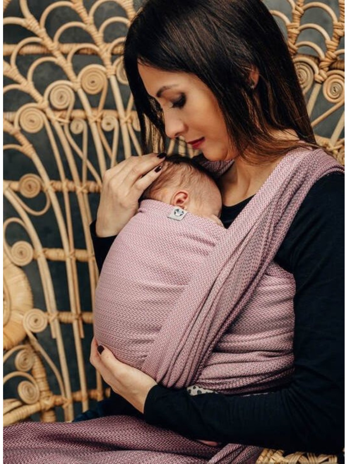 LennyLamb baby wrap – ergonomic and soft from birth to preschool