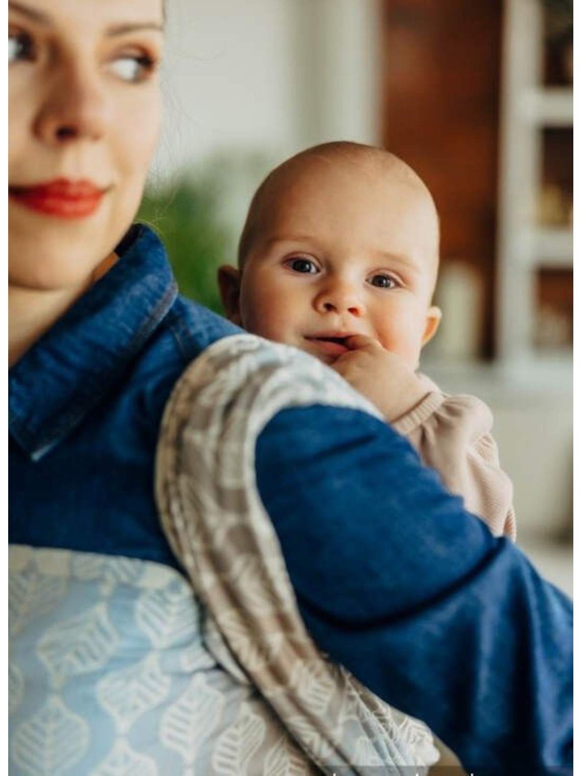 LennyLamb baby wrap – ergonomic and soft from birth to preschool