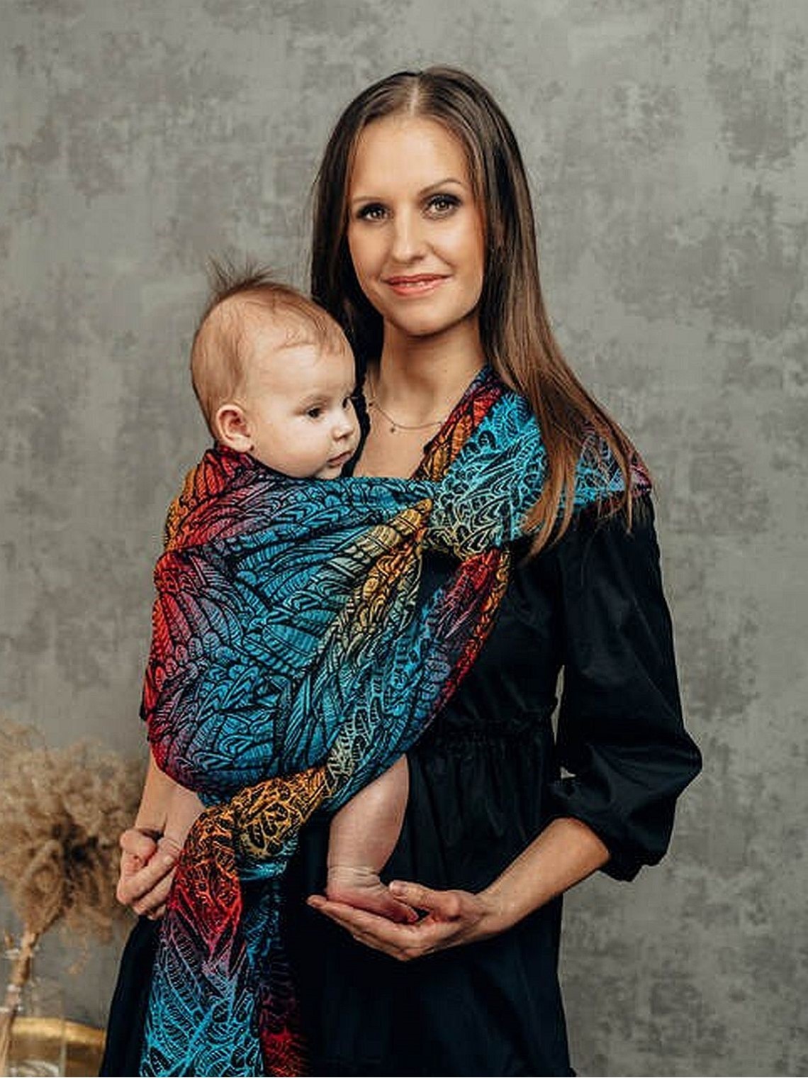 LennyLamb baby wrap – ergonomic and soft from birth to preschool