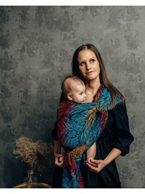 LennyLamb baby wrap – ergonomic and soft from birth to preschool