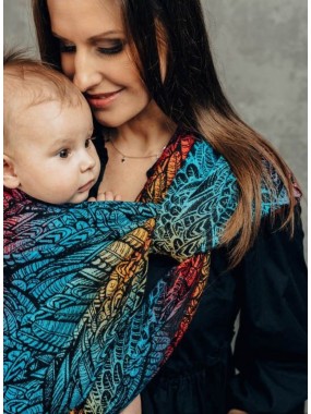 LennyLamb baby wrap – ergonomic and soft from birth to preschool