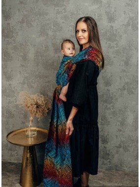 LennyLamb baby wrap – ergonomic and soft from birth to preschool