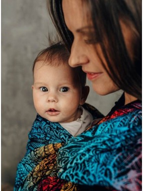 LennyLamb baby wrap – ergonomic and soft from birth to preschool