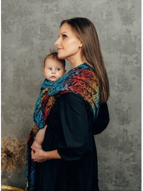 LennyLamb baby wrap – ergonomic and soft from birth to preschool