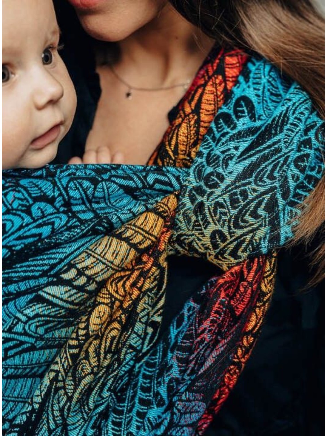 LennyLamb baby wrap – ergonomic and soft from birth to preschool