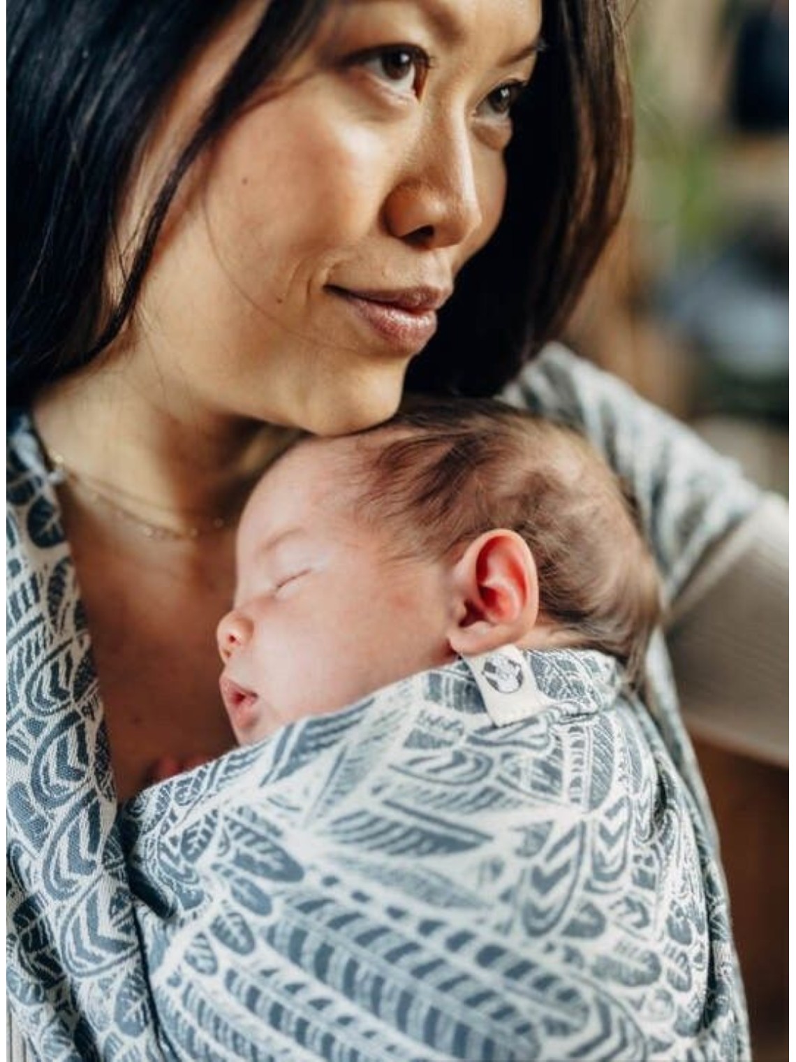 LennyLamb baby wrap – ergonomic and soft from birth to preschool