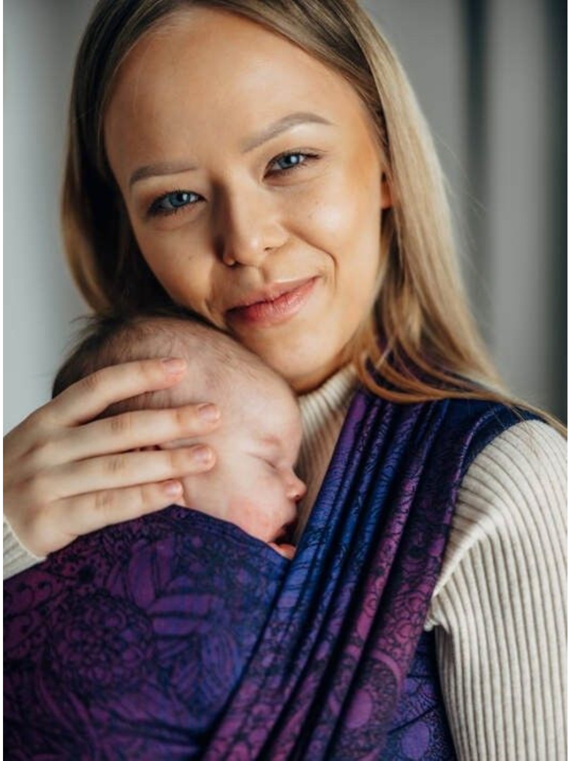 LennyLamb baby wrap – ergonomic and soft from birth to preschool