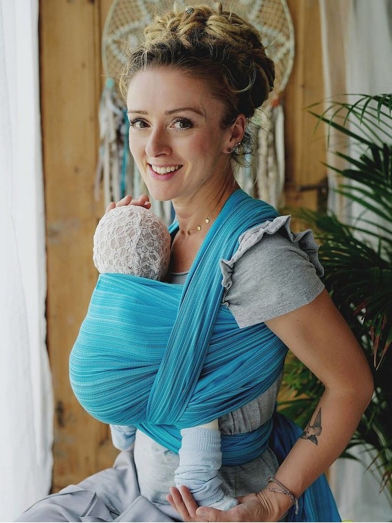 Chusta Little Frog – komfortowe i przystępne nosidło dla dziecka