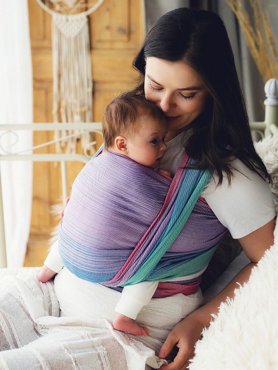 Chusta Little Frog – komfortowe i przystępne nosidło dla dziecka