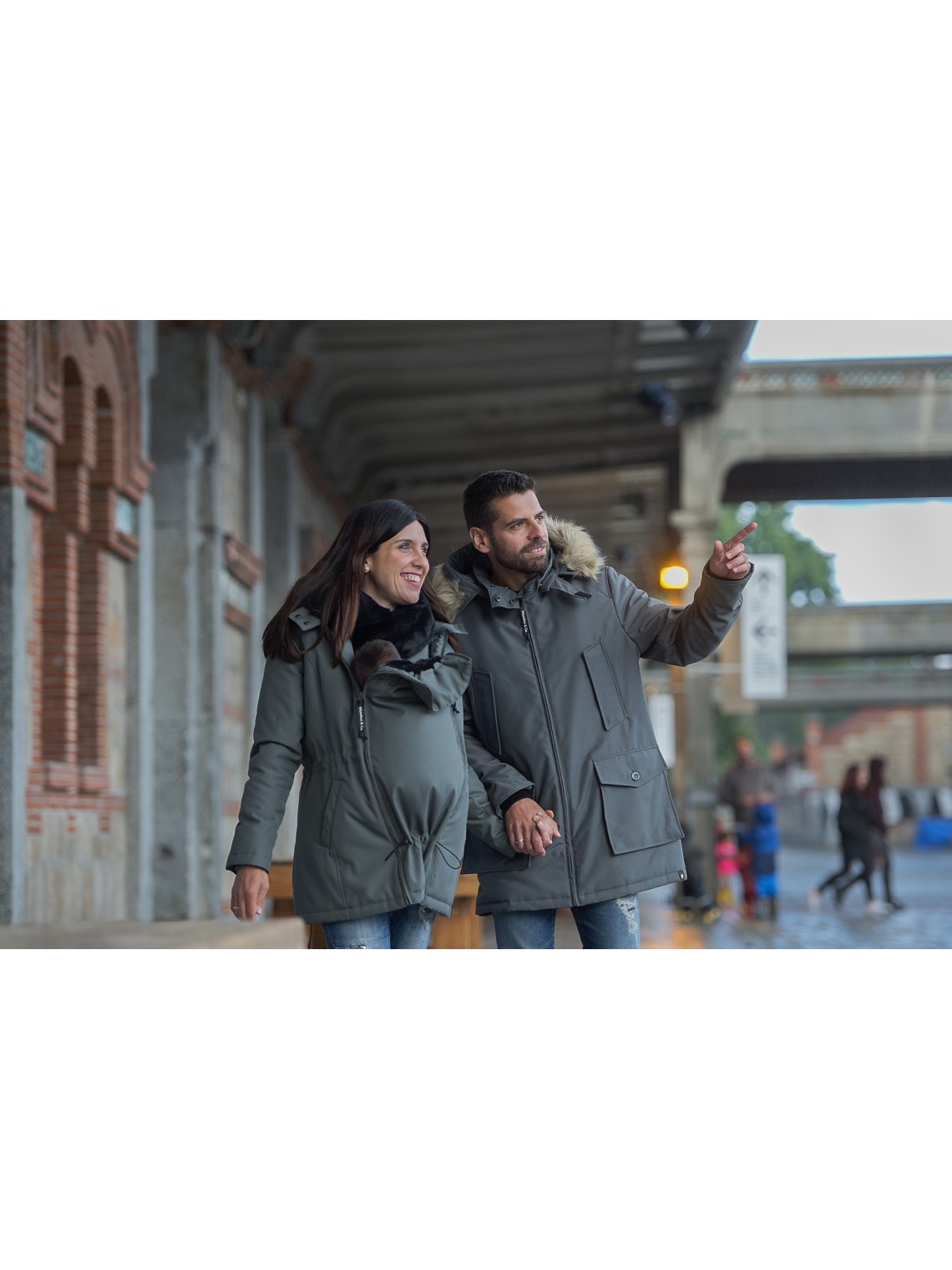 WALLABY (winter), Grey - Black