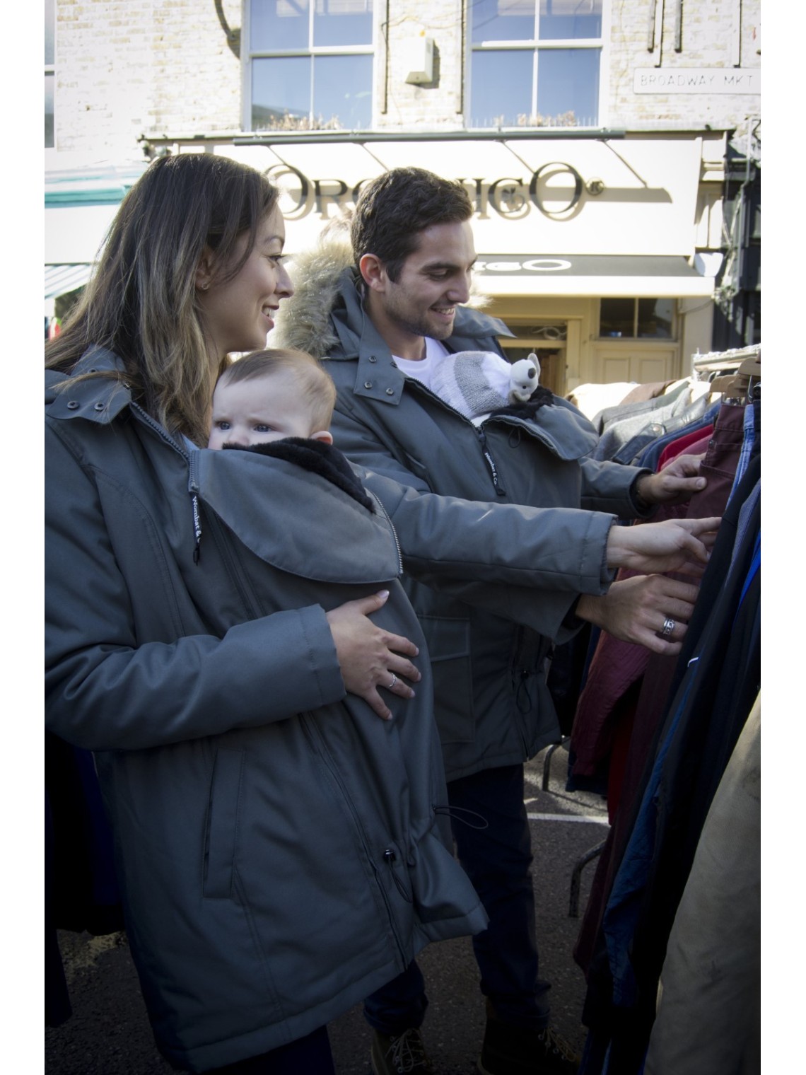 WALLABY (winter), Grey - Black