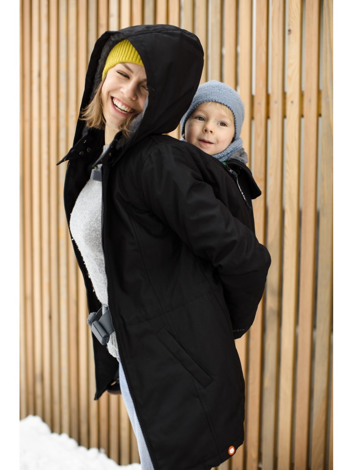 WALLABY (winter), Black - Grey