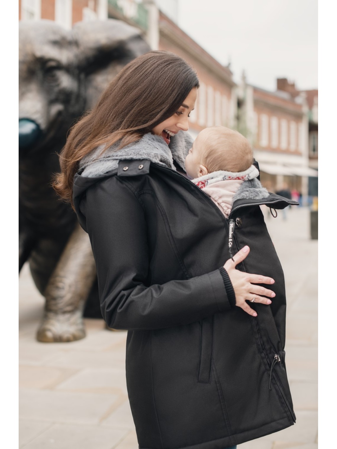 WALLABY (winter), Black - Grey