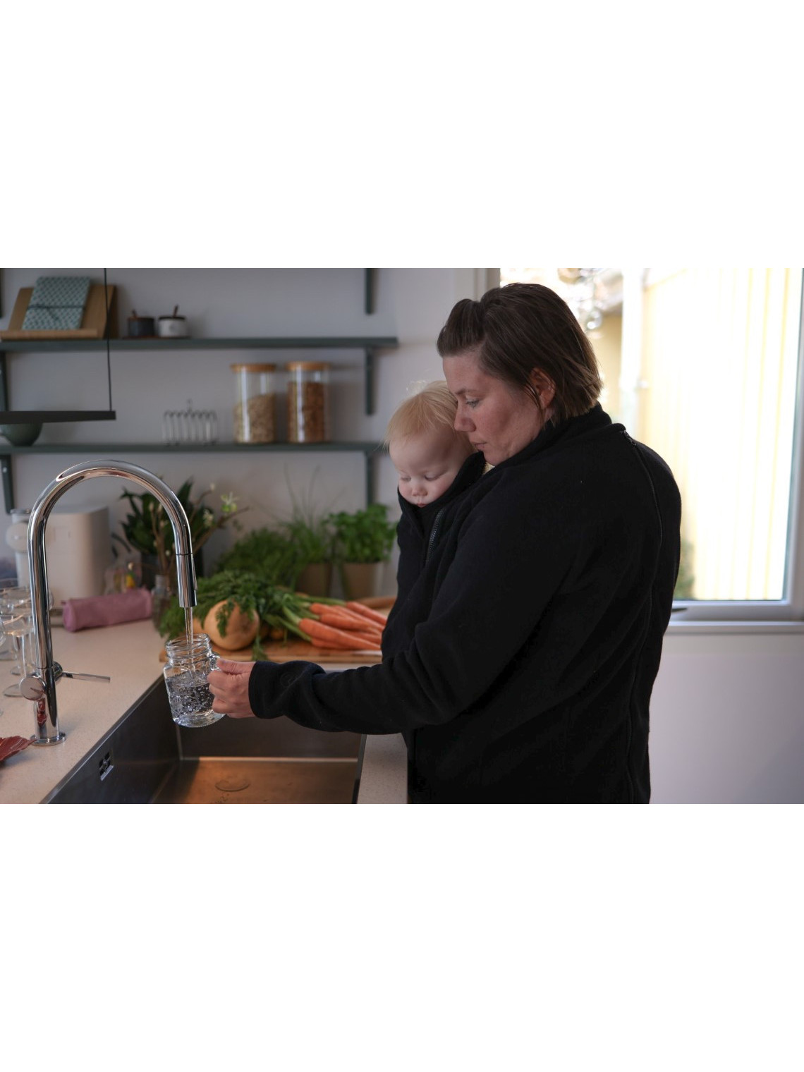 Bluza Mamalila Fleece Basel, Black