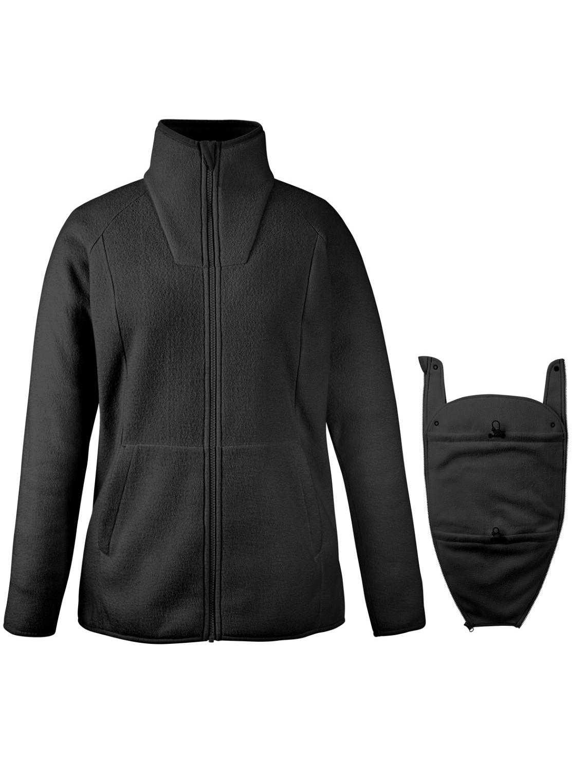 Bluza Mamalila Fleece Basel, Black