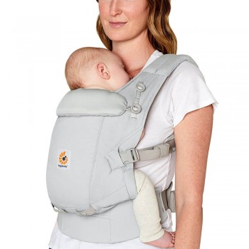 Ergobaby Adapt Soft Touch Cotton, Pearl Grey