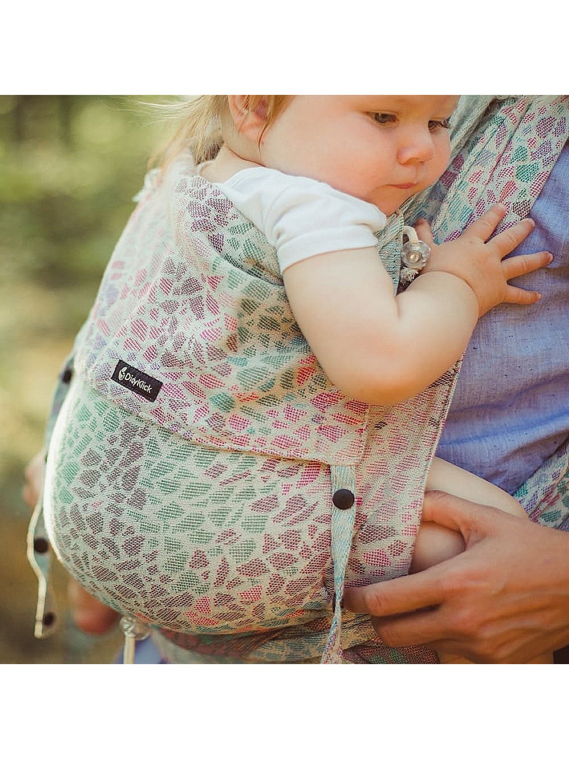 DidyKlick 4u – ergonomiczne nosidełko z regulowanym pasem