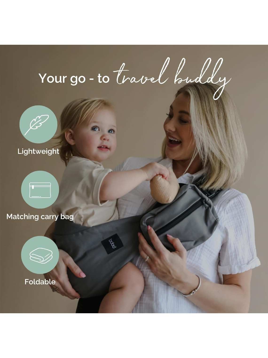 Boba Buddy – nosidło biodrowe dla większego dziecka