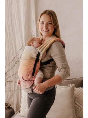 LennyLight (jacquard, 100% cotton), BIG HERRINGBONE - FANDANGO